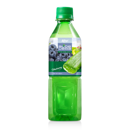 aloe vera juice  blueberry 500ml GreenBottle
