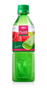 aloe vera juice raspberry 500ml GreenBottle 05