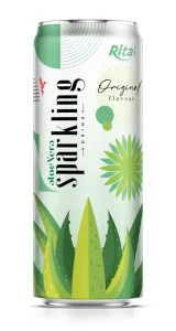 aloe vera juice sparkling original flavor drink