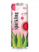 sparkling drink aloe vera juice watermelon flavour
