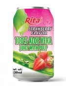 aloe vera juice with pulp flavor fruit 330ml