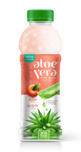 aloe vera with Pulp 450ml Pet