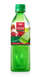 aloevera juice drink with pomegranate 500ml GreenBottle 06