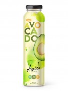 Private label 300ml glass bottle avocado juice drink