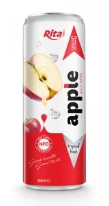 beverage distributors Fruit apple juice 330ml in can