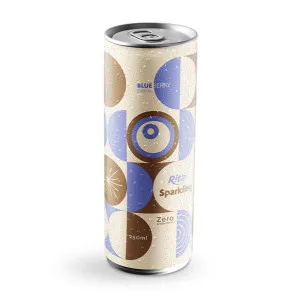 blueberry sparkling drink 250ml