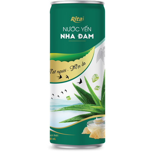 brids nest with aloe vera