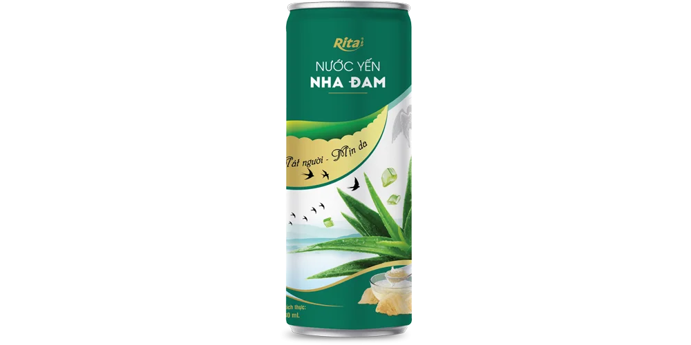 brids nest with aloe vera