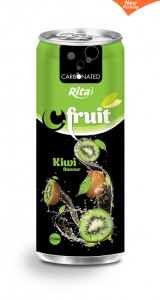 carbonated kiwi juice