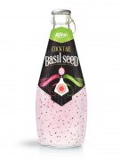 Whosaler cocktail flavor with basil seed drink