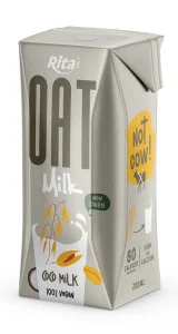 coconut milk make Oat Milk drink