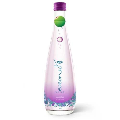 coconut waterwith mangosteen  glass bottle 300ml