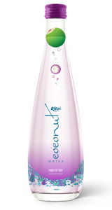coconut waterwith mangosteen  glass bottle 300ml