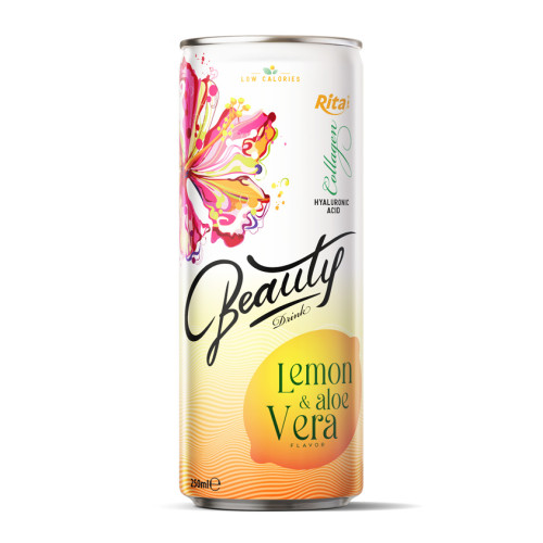 collagen Beauty drink lemon and aloe vera flavor