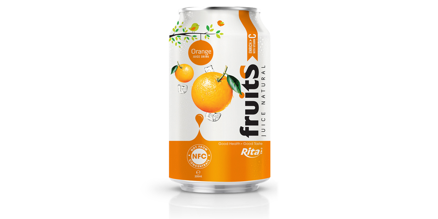 fruit orange juice 330ml