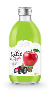 glass 320ml fruit apple