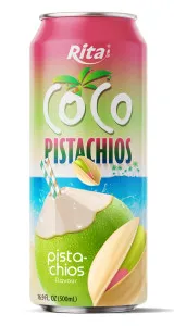 Natural Coconut Water Pistachio Drink 500ml