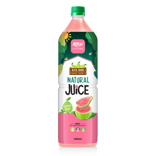 natural organic guava fruit juice 1L Pet bottle