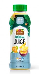 natural organic mixed fruit juice 330ml
