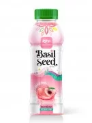 nutritious food Basil seed drink Peach 