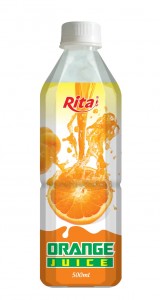 Orange Juice in Bottle