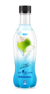 pet bottle 400ml spakling Coconut water  original web 1