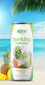 pineapple coconut sparkling water