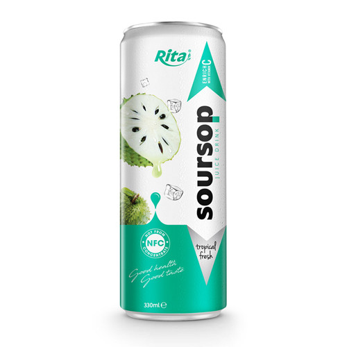 private label fresh Fruit soursop 330ml