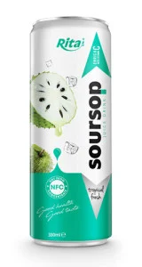 private label fresh Fruit soursop  330ml