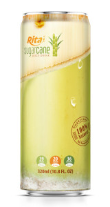 pure  natural Sugarcane juice drink 10.8 fl oz cans