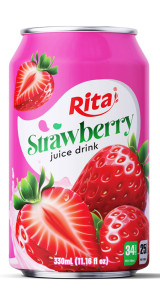 real fruit juice 11.16 fl oz Strawberry juice drink