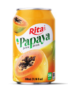 real fruit juice 11.16 fl oz   papaya juice drink