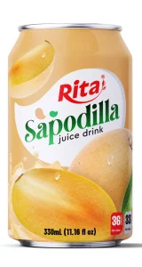 real fruit juice 11.16 fl oz  sapodilla juice drink