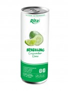 real tropical cucumber lime sparkling drink