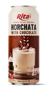 rice milk drink Horchata with chocolate 16.5 fl oz cans