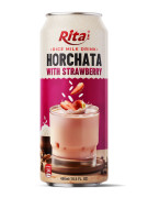 Supplier Wholesale 16.5 fl oz Cans Rice Milk Drink Horchata Mix Strawberry 