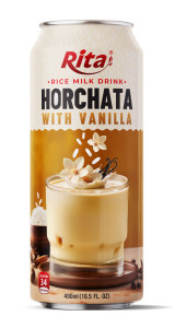 rice milk drink Horchata with vanilla 16.5 fl oz  cans