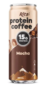 Rita High Protein Coffee Mocha Drink 15g Protein – RTD Coffee Beverage 325ml