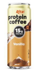 Rita High Protein Coffee Vanilla Drink 15g Protein – RTD Coffee Beverage 325ml