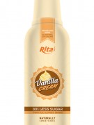 Vanilla Cream Soda Drink in Bottle