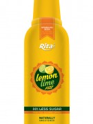 Lemon Flavor Soda Drink in Bottle