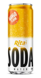 Sparkling Mango Soda Water Drink 320ml Can Sparkling Mango Soda Water Drink 320ml Can