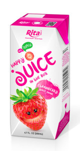 strawberry juice drink