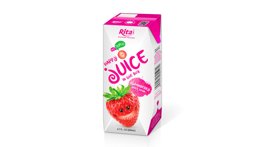 strawberry juice drink