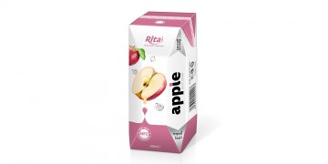 tropical fresh with apple juice in tetra pak