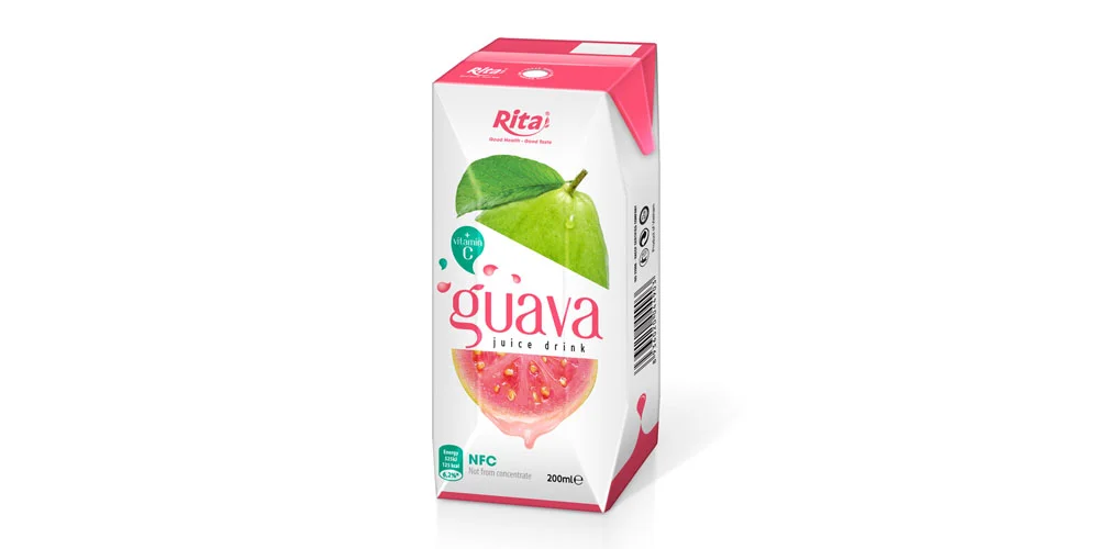 vatamin C plus fruit guava in tetra pak