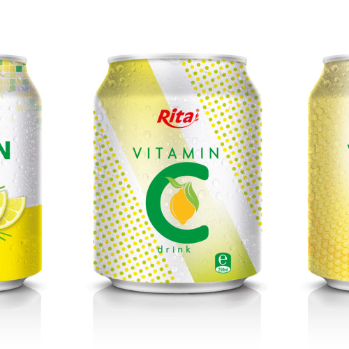 vitamin C drink 250ml can