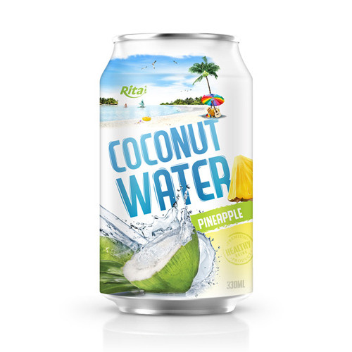 wholesale price coconut water pineapple 330ml