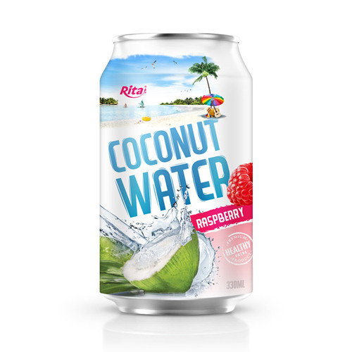 wholesale price coconut water raspberry 330ml