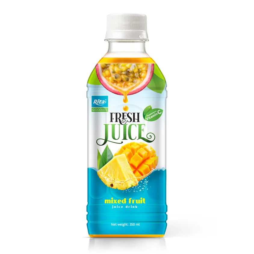 Wholesale Good Price Rita Fresh Mixed Fruit juice 350ml Pet Bottle Wholesale Good Price Rita Fresh Mixed Fruit juice 350ml Pet Bottle